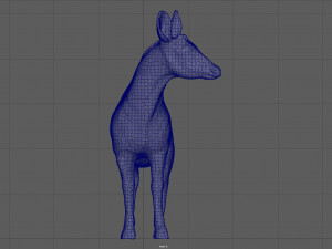 okapi 3D-Modell