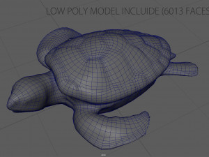 turtle 3D Модель