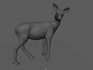 deer 3D मॉडल