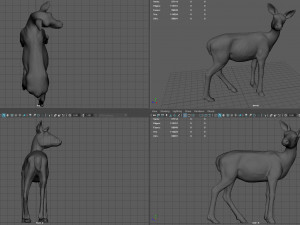 deer 3D मॉडल