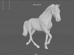 घोड़ा 3D मॉडल