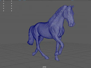 घोड़ा 3D मॉडल