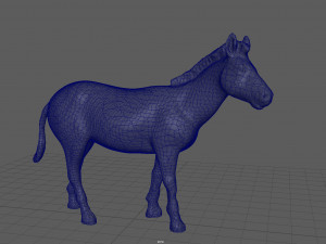 zebra Model 3D