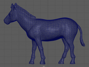 zebra Model 3D
