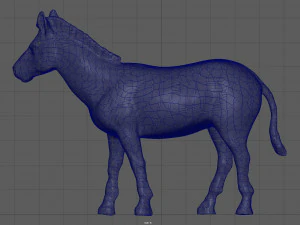 zebra 3D Model