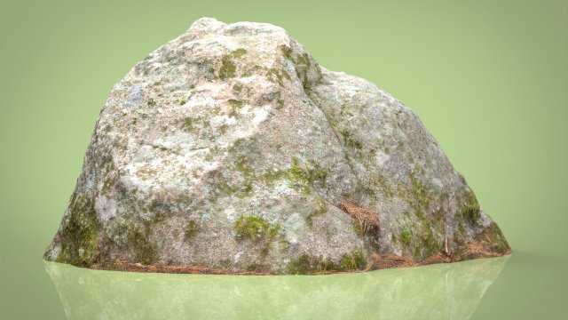 realistic rock Modelo 3D .c4d .max .obj .3ds .fbx .stl .blend 