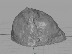 realistic rock Modelo 3D