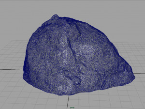 realistic rock Modelo 3D