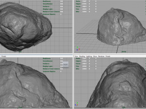 realistic rock Modelo 3D
