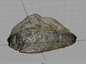 realistic rock Modelo 3D