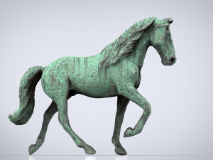 monument horse 3D-Modell