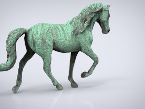 monument horse 3D 모델