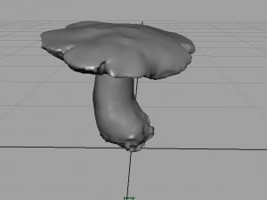 mushroom russula 3D Model