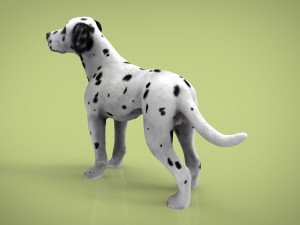 dalmantian 3D Model
