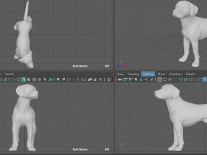 dalmantian 3D Model