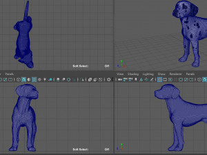 dalmantian 3D Model