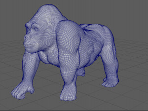 gorilla 3D 模型