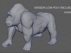 gorilla 3D 模型