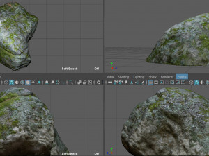 rock Modello 3D