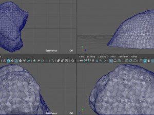rock Modello 3D