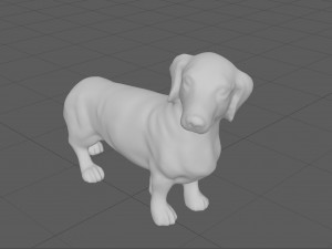 dachshund 3D Model