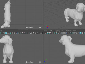 dachshund 3D Model