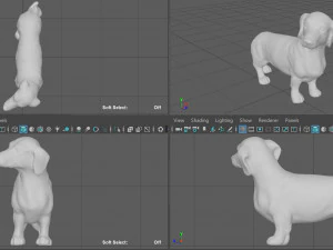 dachshund 3D Model