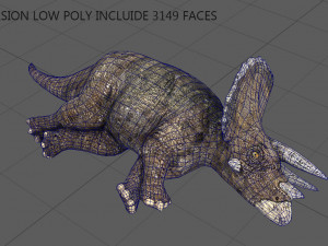 triceratos 3D Model