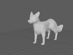 fox Modelo 3D