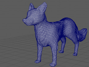 fox Modelo 3D