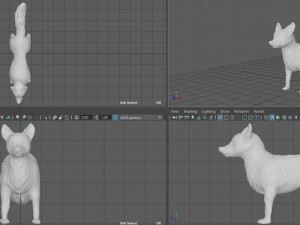fox Modelo 3D