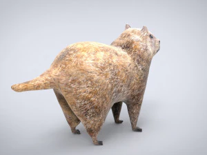 groundhog 3D Model
