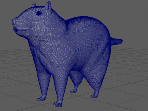 groundhog Modello 3D
