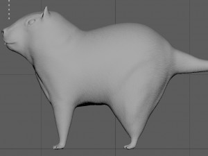 groundhog Modello 3D