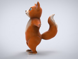 cartoon cat Modelo 3D