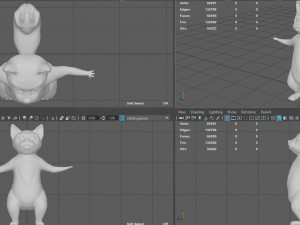 cartoon cat Modelo 3D