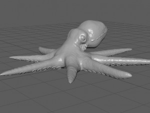 octopus 3D-Modell