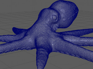 octopus 3D-Modell