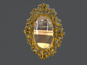 miroir Modèle 3D