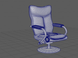 armchair 3D मॉडल