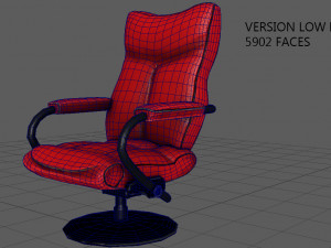 armchair 3D मॉडल