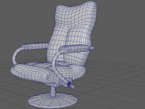 armchair 3D मॉडल