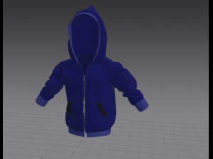 jacket kids 3D Model