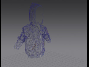 jacket kids 3D Model