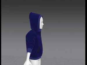 jaqueta infantil Modelo 3D