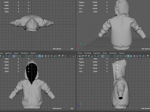 jacket kids 3D Model