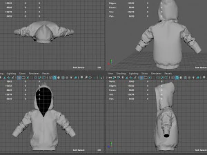 jaqueta infantil Modelo 3D