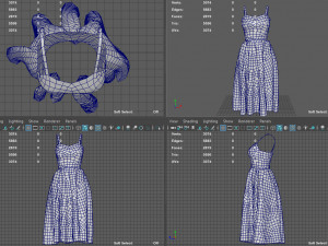 prom dress 3D Model