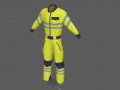 High Vis Safety Workwear Yellow 3D Model