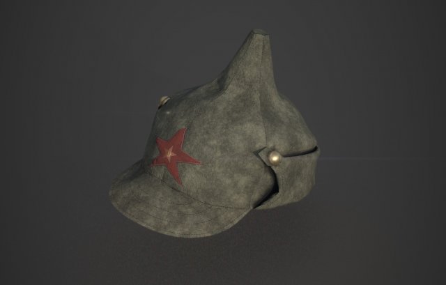war hat 3D Model .c4d .max .obj .3ds .fbx .stl .blend 